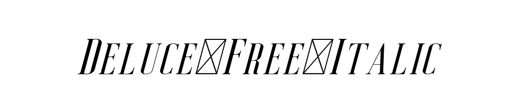 Deluce-Free-Italic