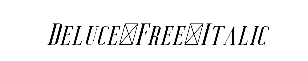 Deluce-Free-Italic