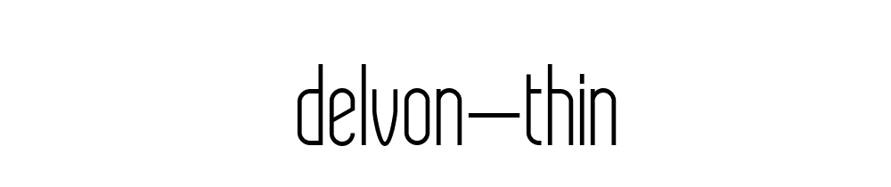 Delvon Thin