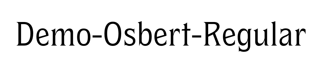 Demo-Osbert-Regular