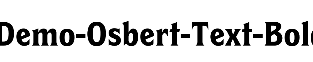 Demo-Osbert-Text-Bold