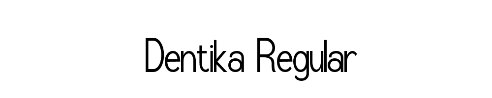 Dentika-Regular