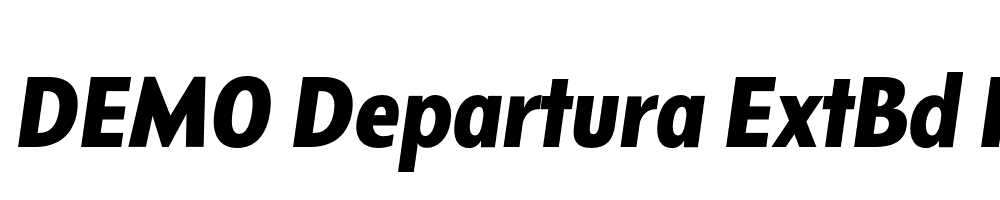 FSP DEMO Departura ExtBd Italic