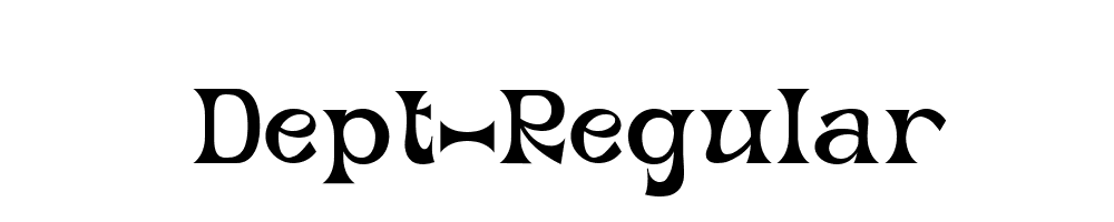 Dept-Regular