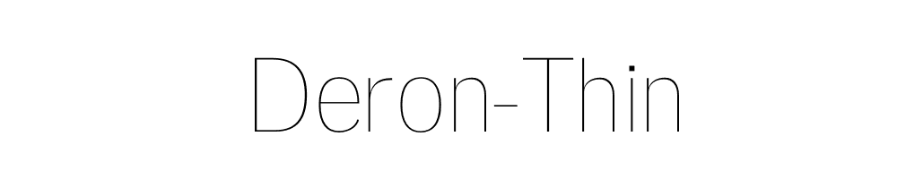 Deron-Thin