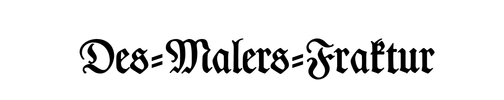 Des-Malers-Fraktur