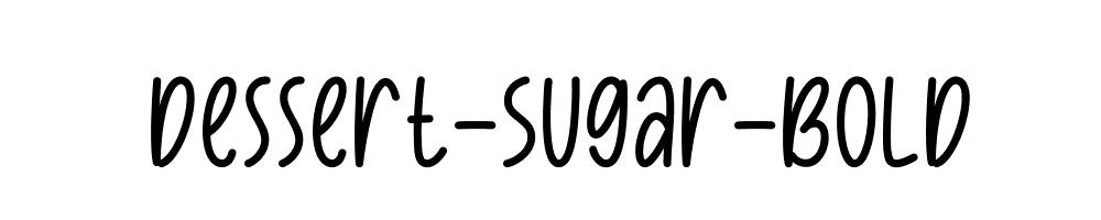 Dessert-Sugar-Bold