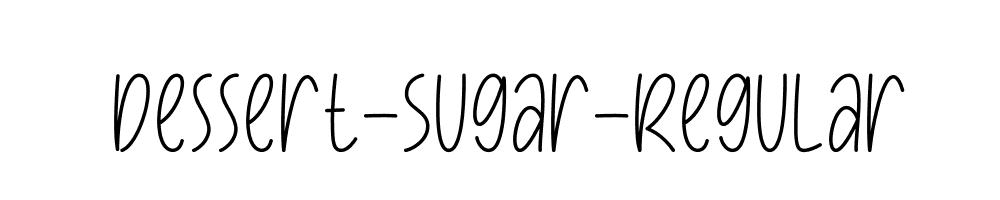 Dessert-Sugar-Regular