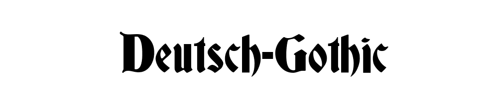 Deutsch-Gothic