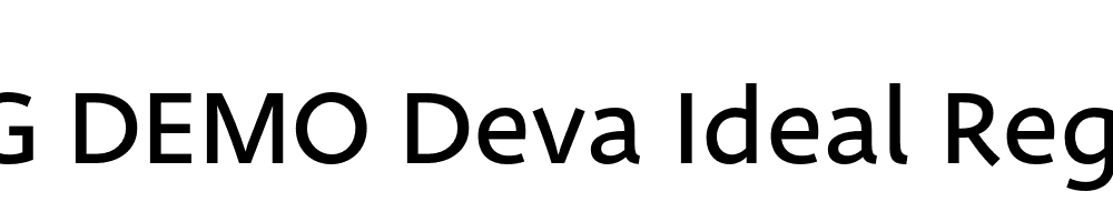  DEMO Deva Ideal Regular Regular