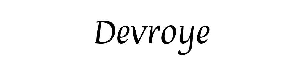 Devroye