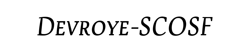 Devroye-SCOSF