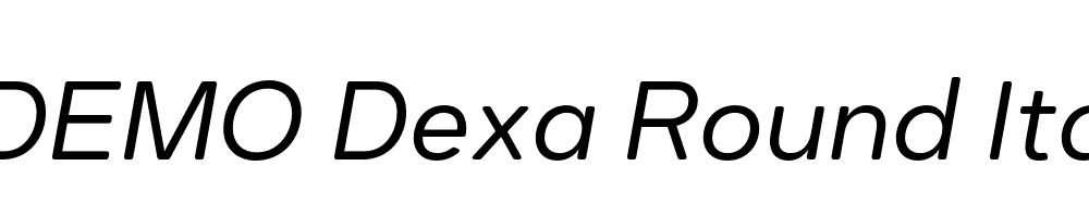 FSP DEMO Dexa Round Ita Italic