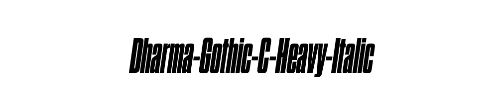 Dharma-Gothic-C-Heavy-Italic