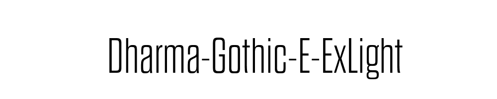 Dharma-Gothic-E-ExLight