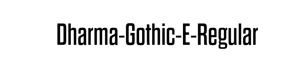 Dharma-Gothic-E-Regular