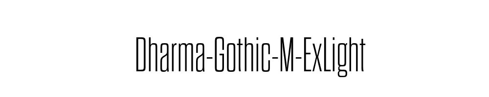 Dharma-Gothic-M-ExLight