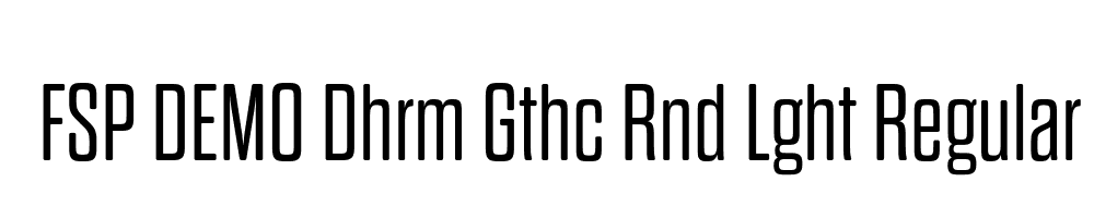 FSP DEMO Dhrm Gthc Rnd Lght Regular
