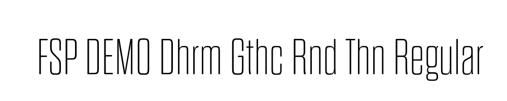 FSP DEMO Dhrm Gthc Rnd Thn Regular