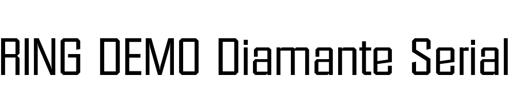  DEMO Diamante Serial Regular