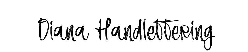 Diana Handlettering