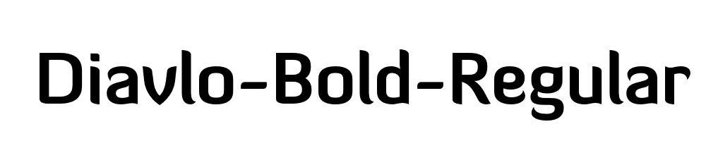 Diavlo-Bold-Regular