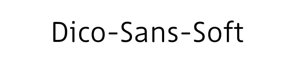 Dico-Sans-Soft