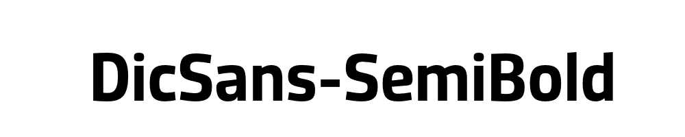 DicSans-SemiBold