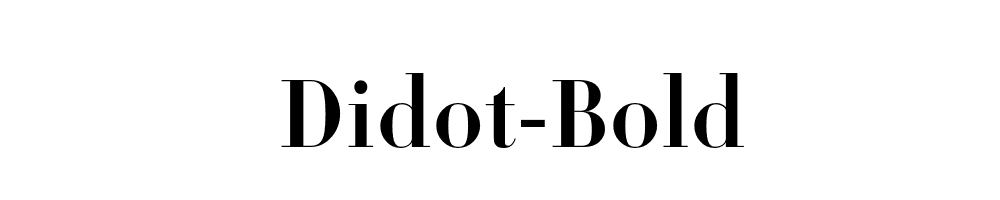 Didot-Bold