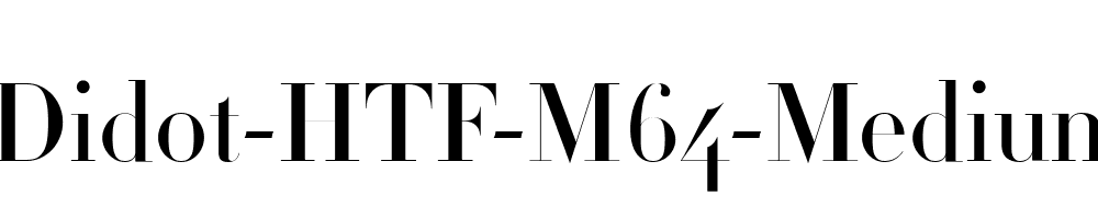 Didot-HTF-M64-Medium