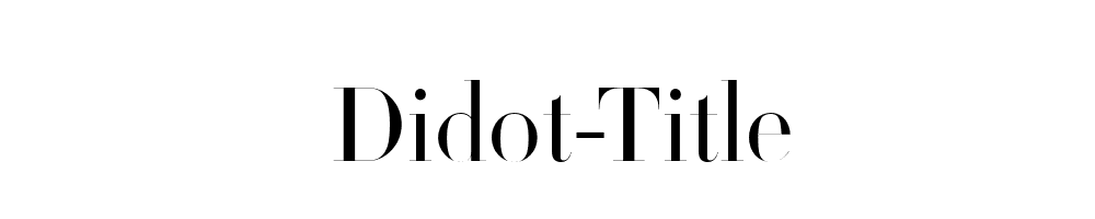 Didot-Title