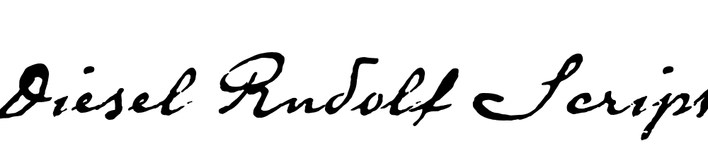 Diesel Rudolf Script