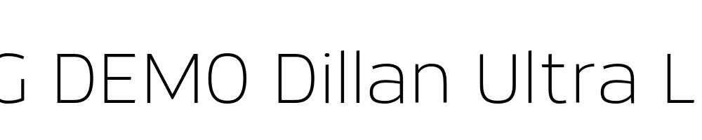  DEMO Dillan Ultra Light Regular