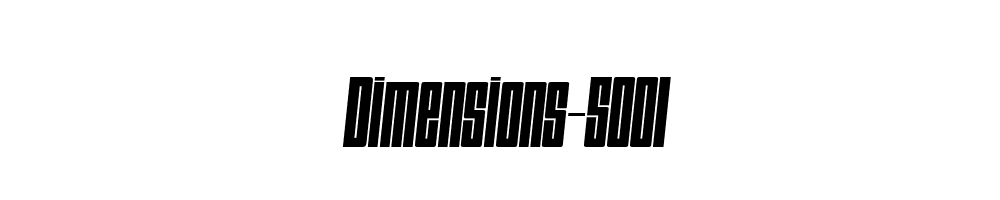 Dimensions-500I