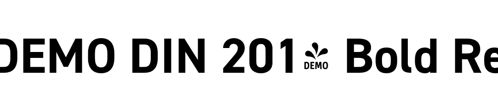 FSP DEMO DIN 2014 Bold Regular
