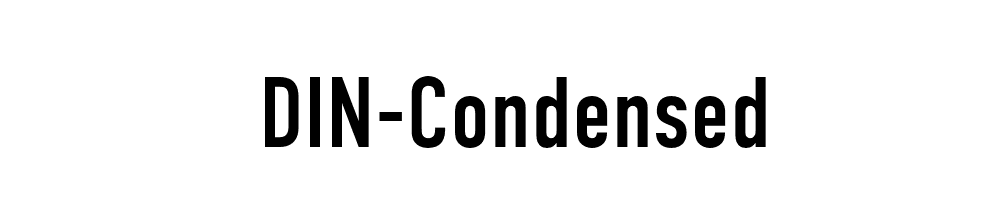 DIN-Condensed