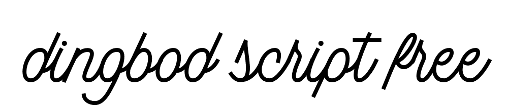 Dingbod Script Free