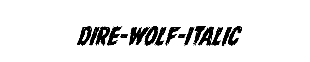 Dire-Wolf-Italic