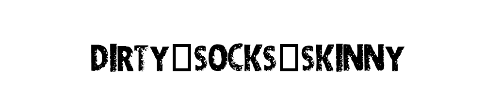 DIRTY-SOCKS-SKINNY