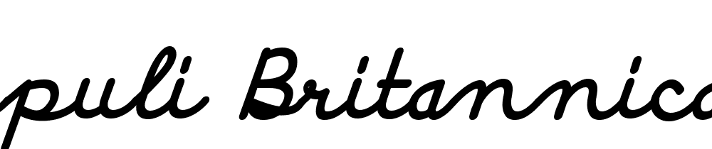 Discipuli Britannica Bold