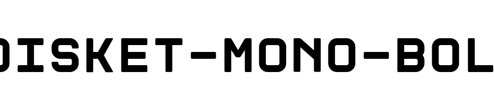 Disket-Mono-Bold