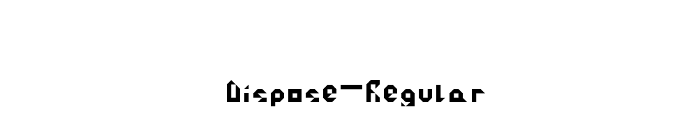 Dispose-Regular