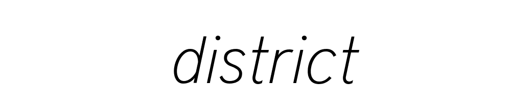 District