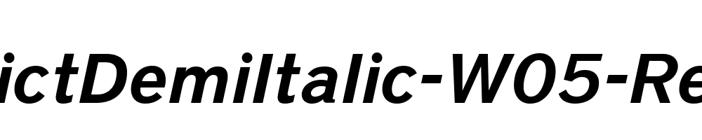 DistrictDemiItalic-W05-Regular