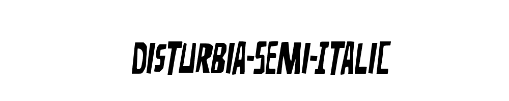 Disturbia-Semi-Italic