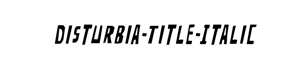 Disturbia-Title-Italic