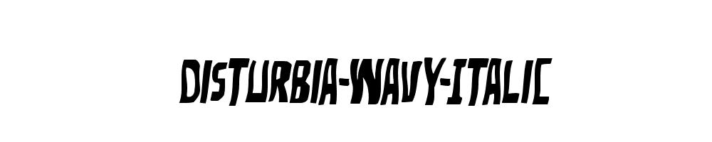 Disturbia-Wavy-Italic