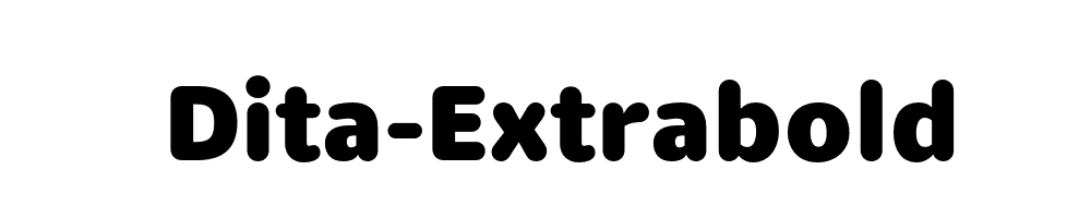 Dita-Extrabold