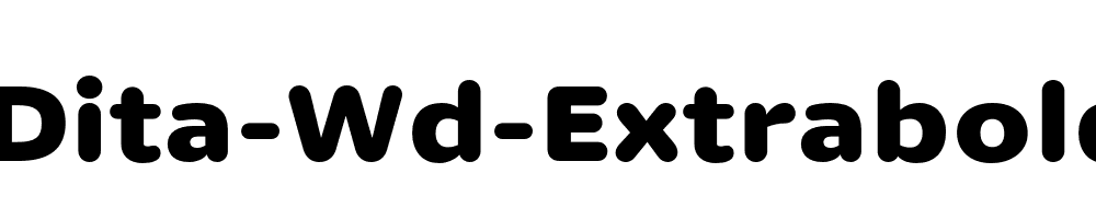 Dita-Wd-Extrabold