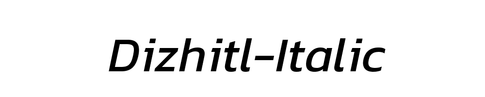 Dizhitl-Italic